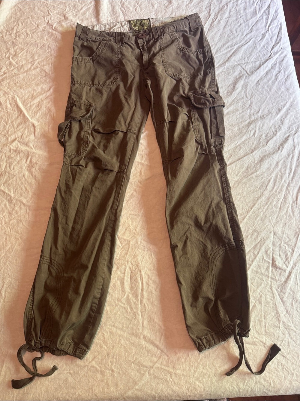 BKE 100% Cotton Brown Cargo Pants